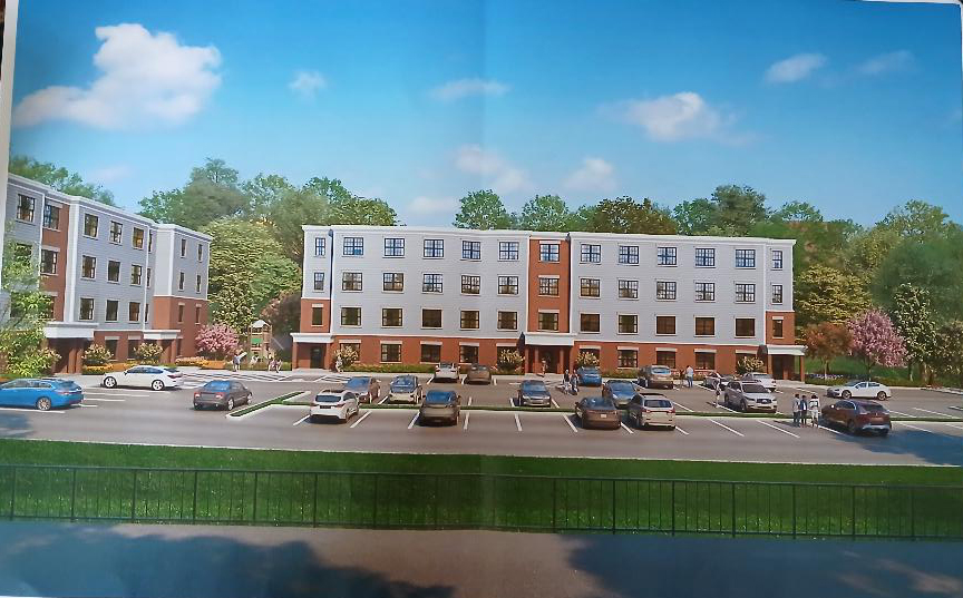 Developer rendering of the proposed 70-unit Mill Street Lofts